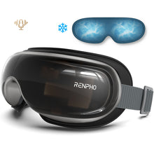 Lade das Bild in den Galerie-Viewer, RENPHO FSA/HSA Eligible Eye Massager,Eyeris 3-Voice Control Eye Massager with Heat and Cooling for Migraines, Heated Eye Mask with DIY Massage Setting, Music Eye Relax Devices,Gift for Women/Men
