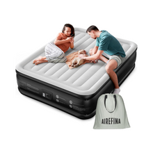 Load image into Gallery viewer, Airefina 18&quot; Comfort Air Mattress Queen Size
