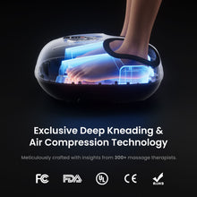 將圖片載入圖庫檢視器 RENPHO Shiatsu Foot Massager with Heat, 3 Levels Heating, Upgraded Deep Kneading Foot Massager Machine, Wireless Remote Control, Electric Foot Massage, Birthday Gifts for Women and Men, Black
