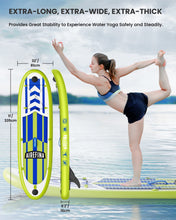 將圖片載入圖庫檢視器 Airefina Inflatable Stand Up Paddle Board with Camera Mount
