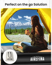 Load image into Gallery viewer, Airefina Comfort Air Mattress Queen Size with Built-in Electric Pump
