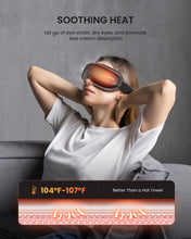 將圖片載入圖庫檢視器 RENPHO Eyeris1 - Heated Eye Massager for Migraine, Temple Massager with Remote, Compression, Bluetooth
