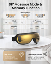 Load image into Gallery viewer, RENPHO FSA/HSA Eligible Eye Massager with Heat and Cooling,Eyeris 3 Voice Controlled Eye Massager, Heated Eye Mask with DIY Massage Setting,Music Eye Care Devices for Relax,Gift for Men/Women
