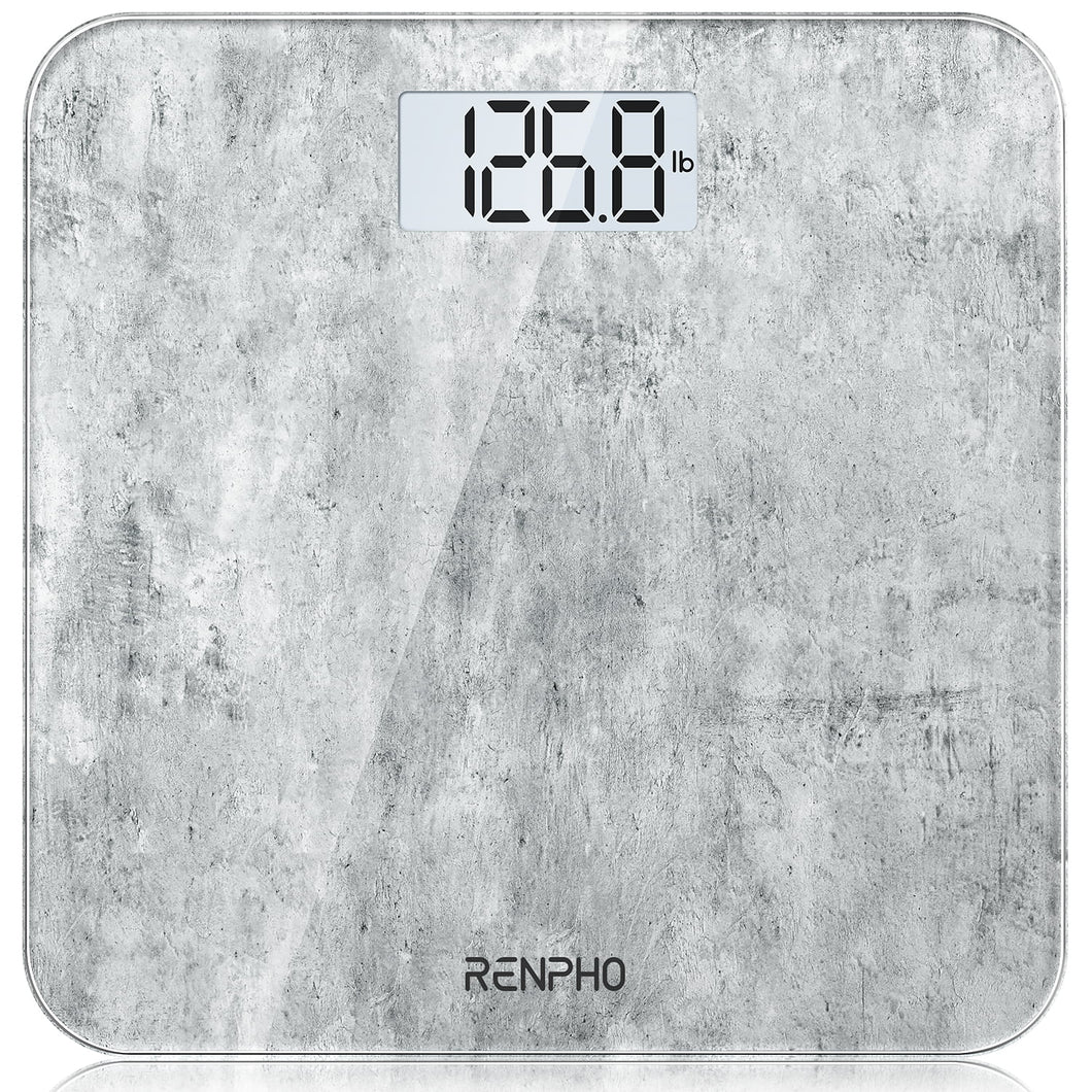 Highly Accurate Body Weight Scale, 400 lb, Cement Pattern
