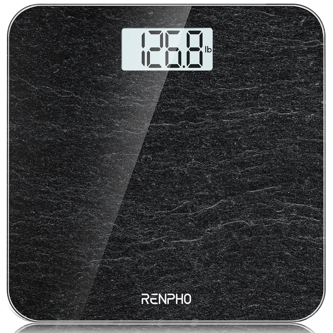 Highly Accurate Body Weight Scale, 400 lb, Marble