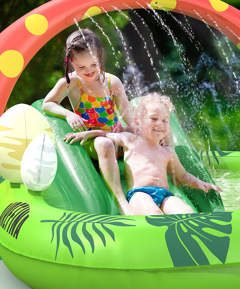 DINO PLANET INFLATABLE KID POOL