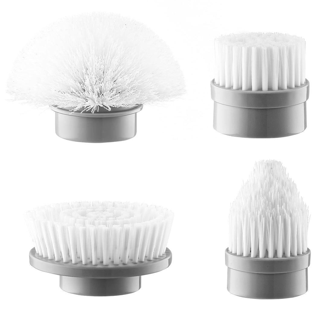 Electric Spin Scrubber Cleaning Brush Heads - 4 Pack