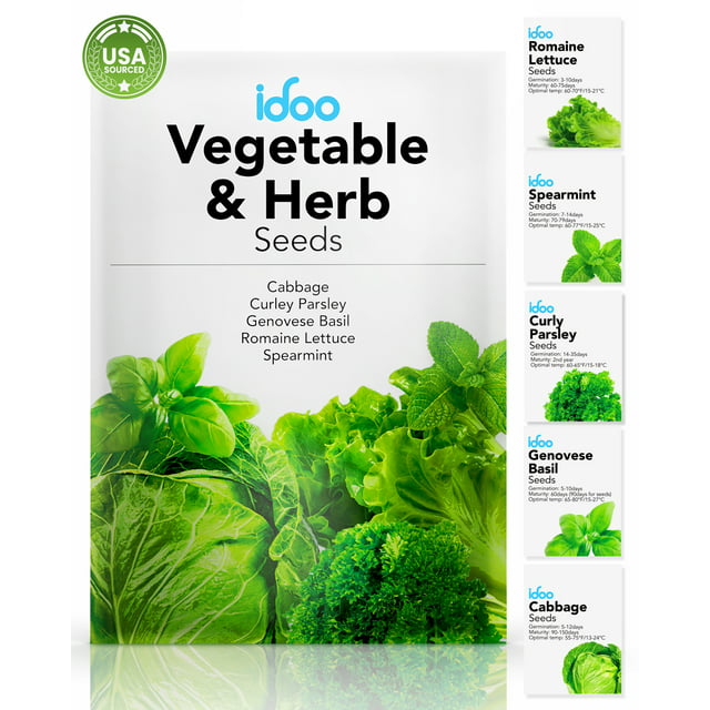 Vegetable Seed Packets