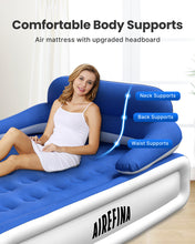 將圖片載入圖庫檢視器 Air Mattress with Headboard
